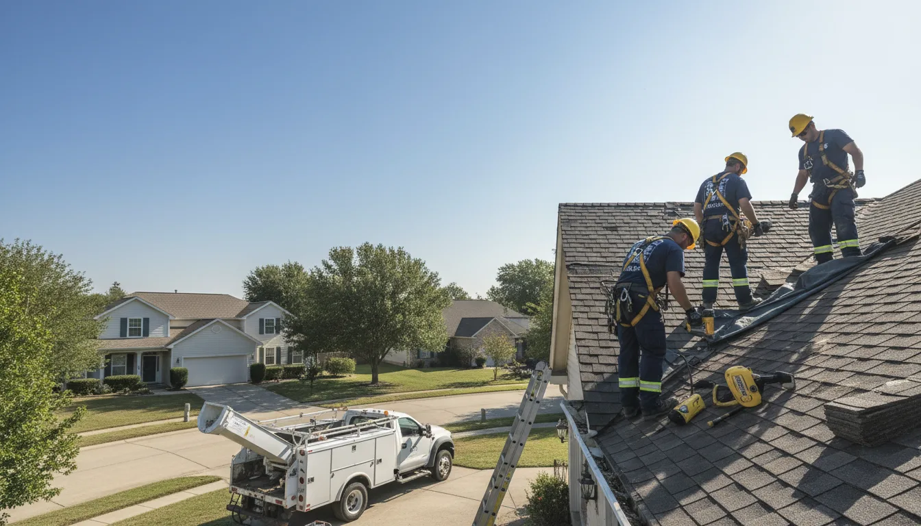 Emergency Roof Repair in Wingate, TX near me